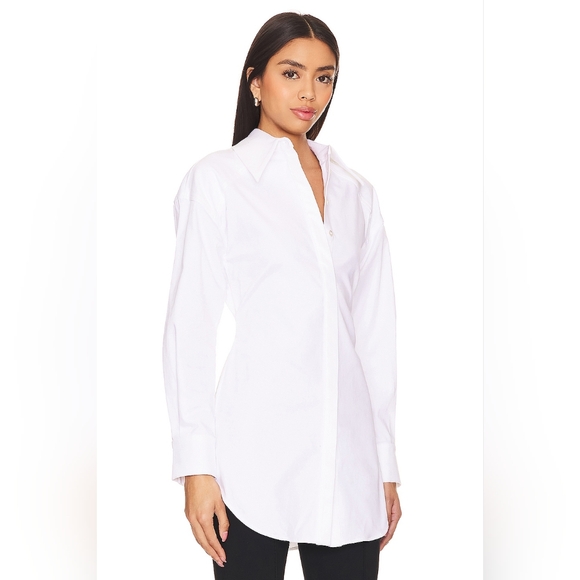 19. NWT CAMILA COELHO ELIN OVERSIZED SHIRT - Picture 3 of 9